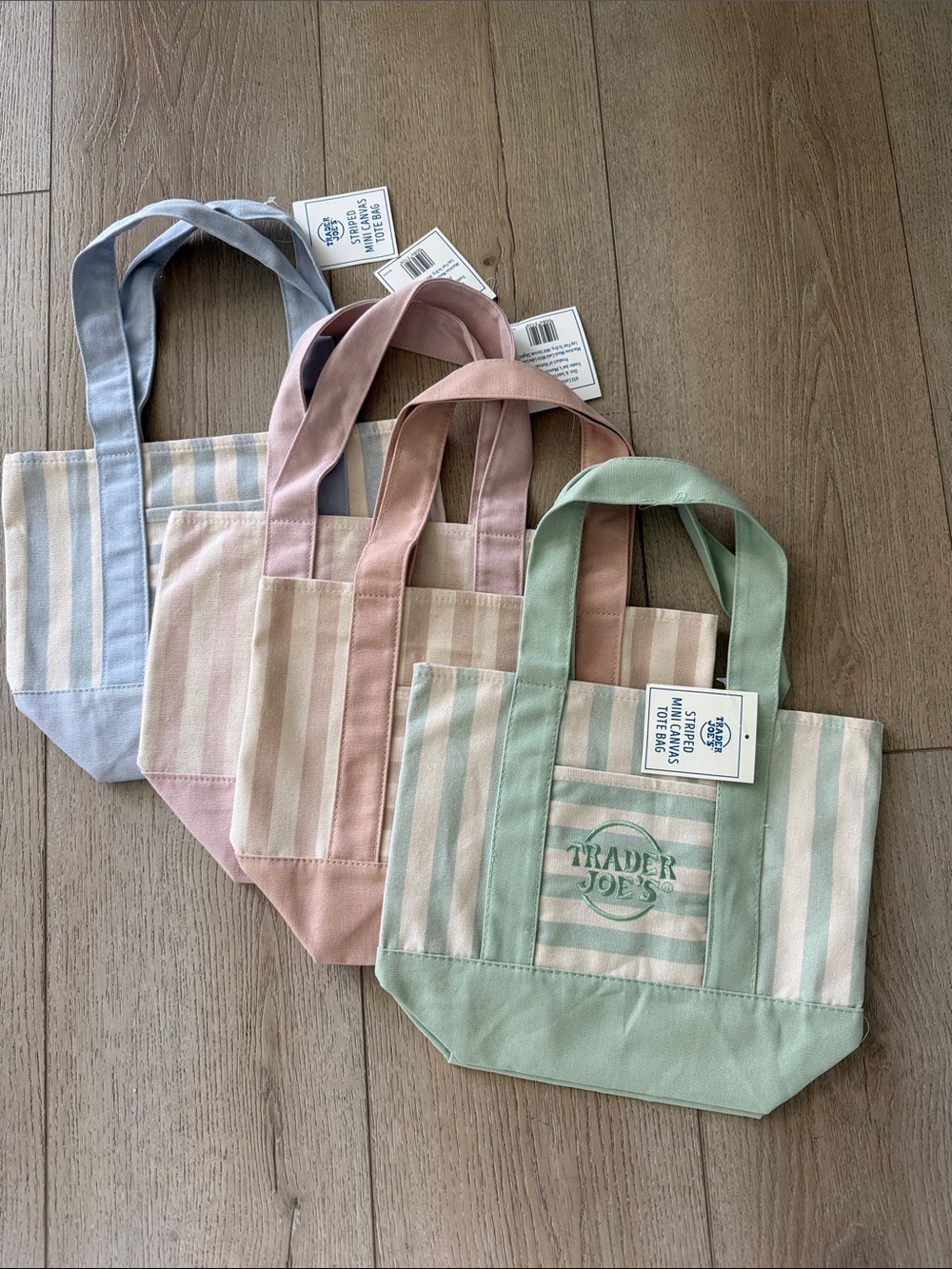 Trader Joe’s Mini Totes Set of 4